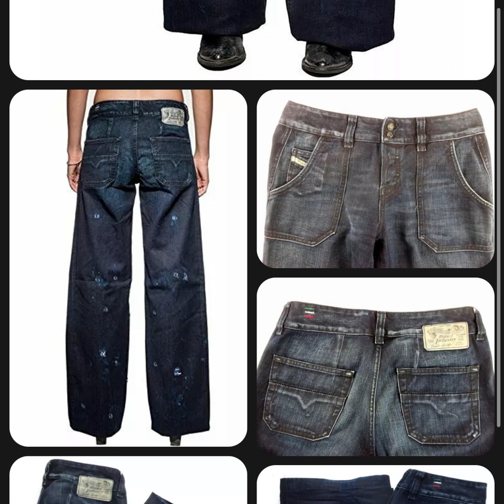 ISO diesel clover jeans